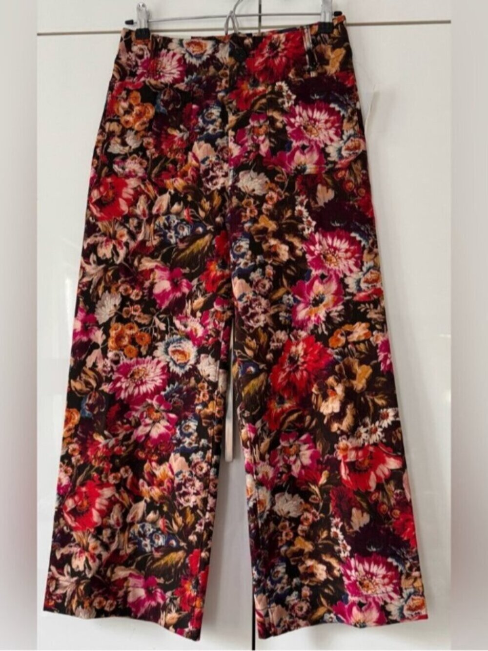 NWT Size 28P -Maeve Colette Ponte High-Rise Wide-Leg Cropped Pants (US$ 138) - Picture 8 of 16